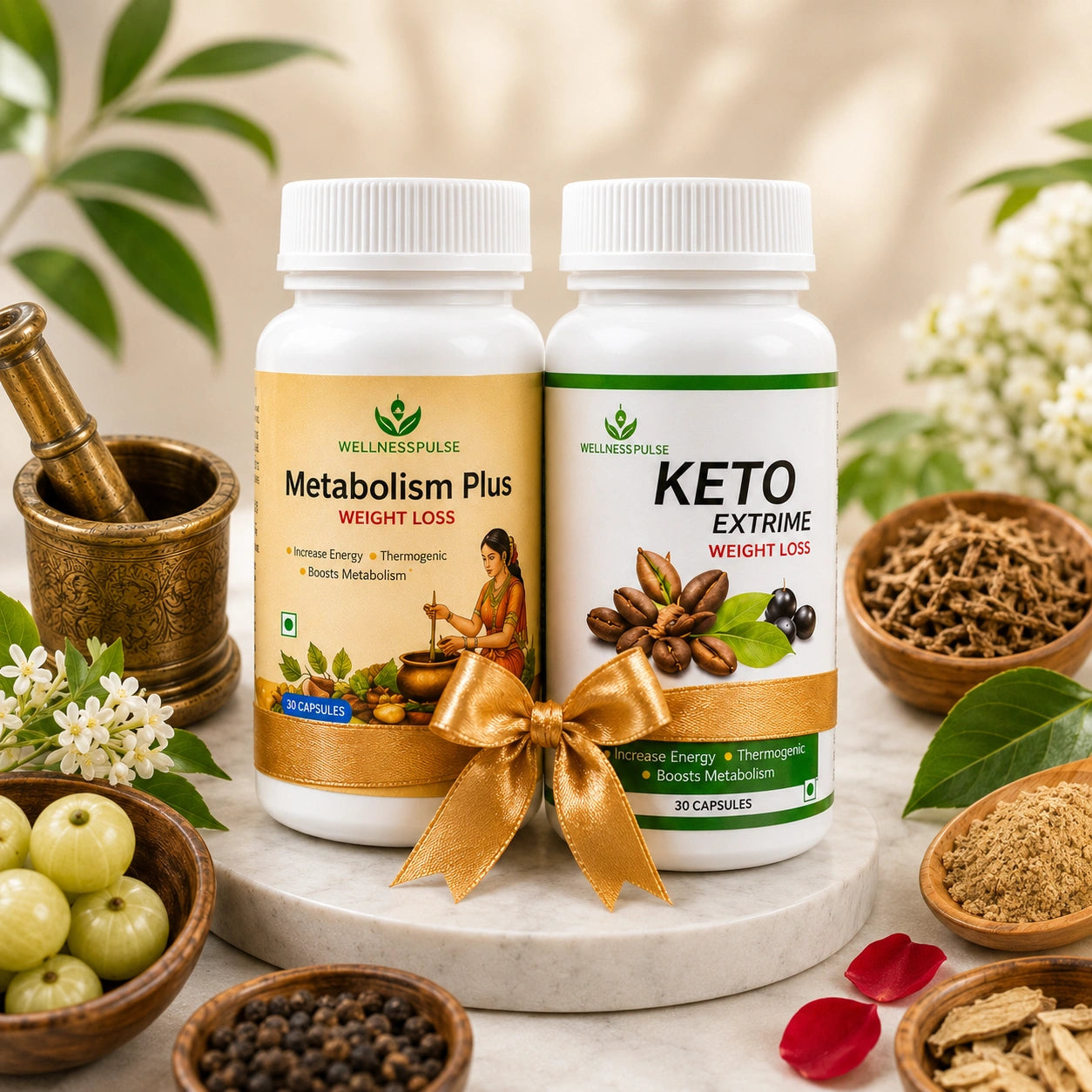 Wellness Pulse Metabolism Pulse & Keto Extrime Combo
